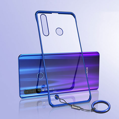 Cover Crystal Trasparente Rigida Cover S05 per Huawei Honor 20 Lite Blu