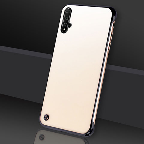 Cover Crystal Trasparente Rigida Cover S05 per Huawei Nova 5 Pro Nero