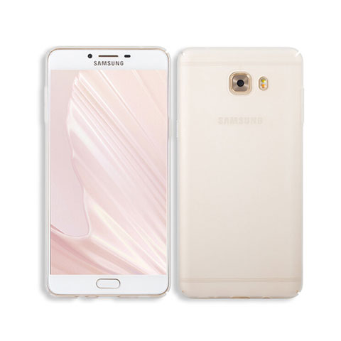 Cover Crystal Trasparente Rigida per Samsung Galaxy C9 Pro C9000 Chiaro