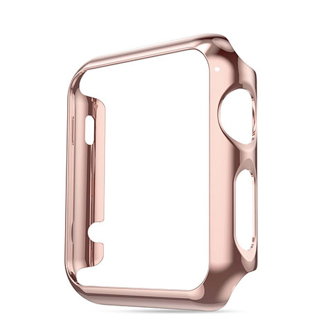 Cover Lusso Alluminio Laterale per Apple iWatch 3 38mm Rosa