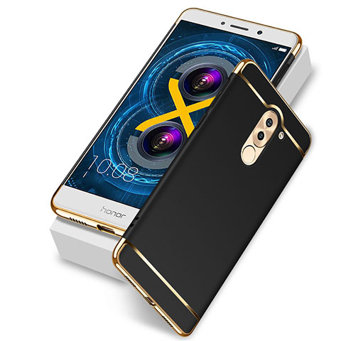 Cover Lusso Alluminio per Huawei Honor 6X Nero