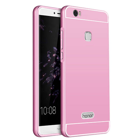 Cover Lusso Alluminio per Huawei Honor Note 8 Rosa