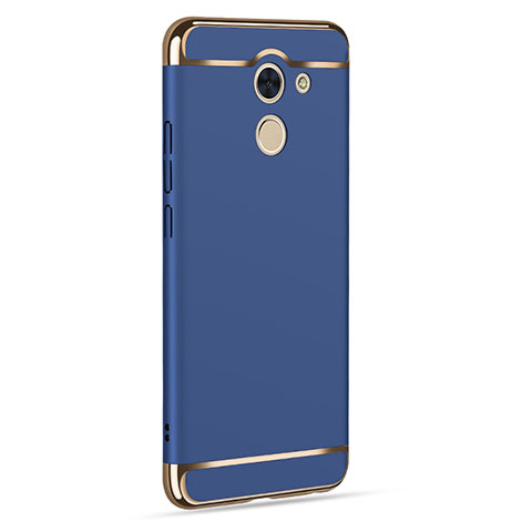 Cover Lusso Alluminio per Huawei Y7 Prime Blu