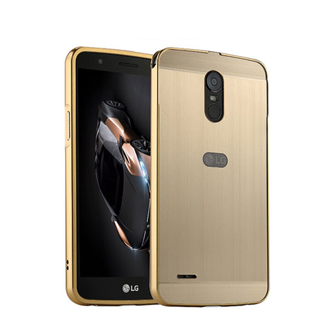 Cover Lusso Alluminio per LG Stylus 3 Oro