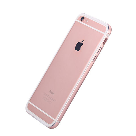 Cover Lusso Laterale Alluminio per Apple iPhone 6 Plus Oro Rosa