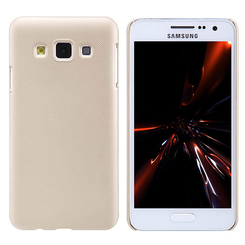 Cover Plastica Rigida Opaca M02 per Samsung Galaxy A3 Duos SM-A300F Oro