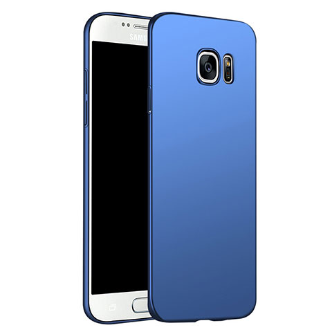Cover Plastica Rigida Opaca M02 per Samsung Galaxy S6 Duos SM-G920F G9200 Blu