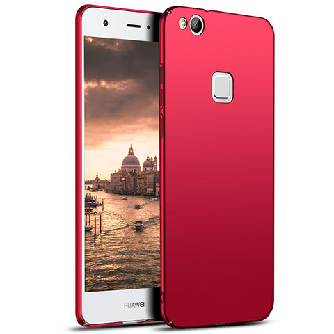 Cover Plastica Rigida Opaca M04 per Huawei P8 Lite (2017) Rosso
