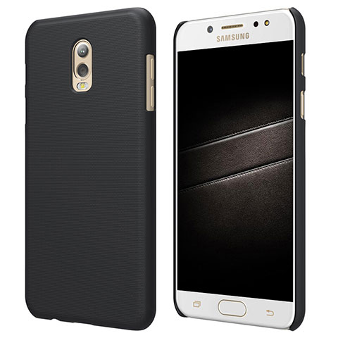 Cover Plastica Rigida Opaca M04 per Samsung Galaxy C7 (2017) Nero