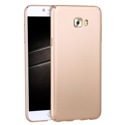 Cover Plastica Rigida Opaca M04 per Samsung Galaxy C7 Pro C7010 Oro