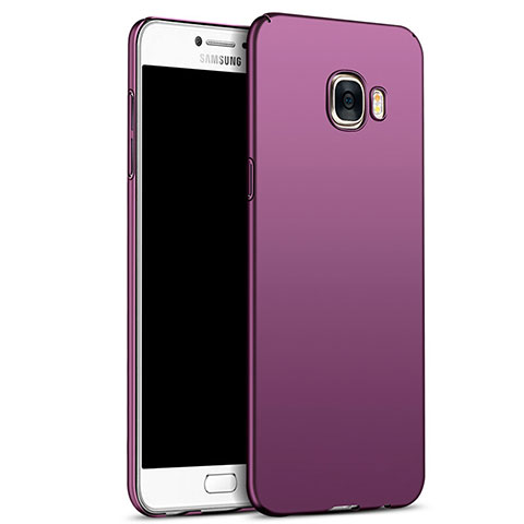 Cover Plastica Rigida Opaca M05 per Samsung Galaxy C7 SM-C7000 Viola