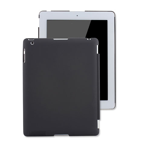 Cover Plastica Rigida Opaca per Apple iPad 3 Nero