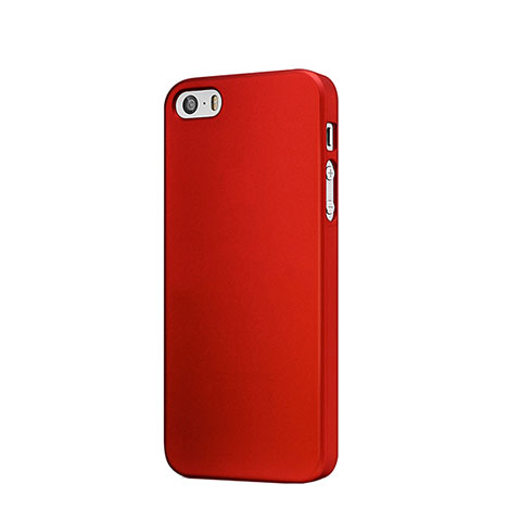 Cover Plastica Rigida Opaca per Apple iPhone 5 Rosso