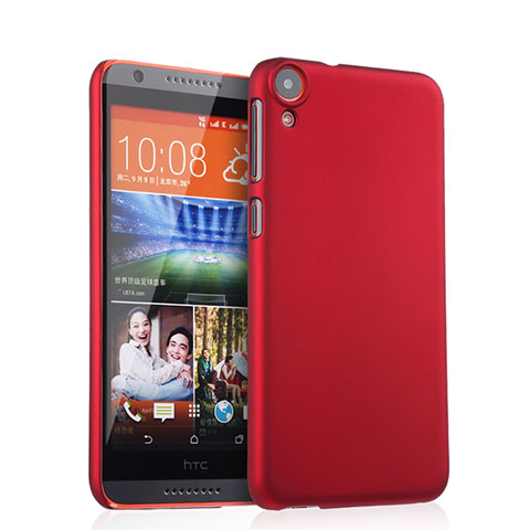 Cover Plastica Rigida Opaca per HTC Desire 820 Rosso