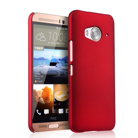 Cover Plastica Rigida Opaca per HTC One Me Rosso