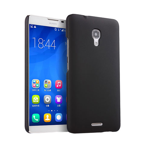 Cover Plastica Rigida Opaca per Huawei Ascend Mate 2 Nero