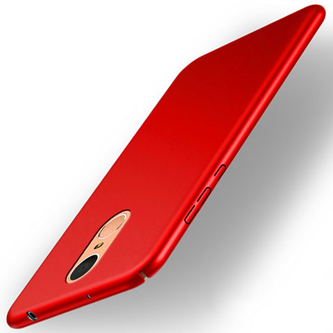 Cover Plastica Rigida Opaca per Huawei Enjoy 6 Rosso