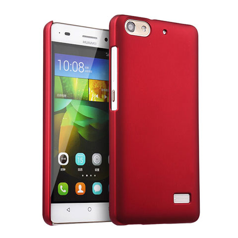 Cover Plastica Rigida Opaca per Huawei G Play Mini Rosso