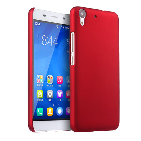 Cover Plastica Rigida Opaca per Huawei Honor 4A Rosso