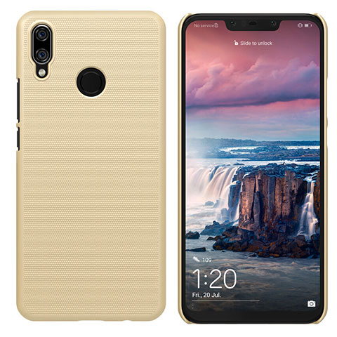 Cover Plastica Rigida Opaca per Huawei P Smart+ Plus Oro