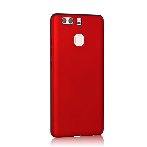 Cover Plastica Rigida Opaca per Huawei P9 Rosso