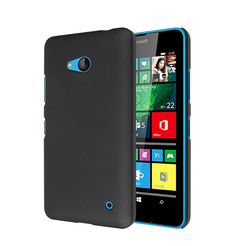 Cover Plastica Rigida Opaca per Microsoft Lumia 640 Nero