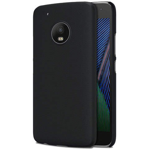 Cover Plastica Rigida Opaca per Motorola Moto G5 Plus Nero