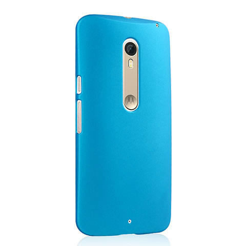 Cover Plastica Rigida Opaca per Motorola Moto X Style Cielo Blu