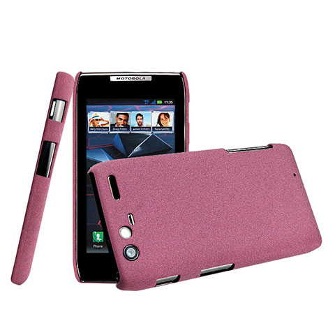 Cover Plastica Rigida Opaca per Motorola Razr XT910 Rosa