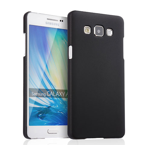 Cover Plastica Rigida Opaca per Samsung Galaxy A5 Duos SM-500F Nero