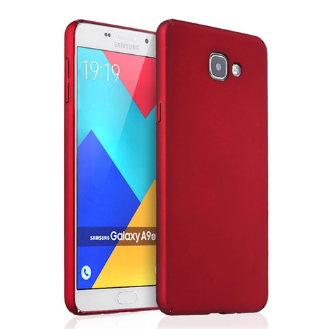 Cover Plastica Rigida Opaca per Samsung Galaxy A9 (2016) A9000 Rosso