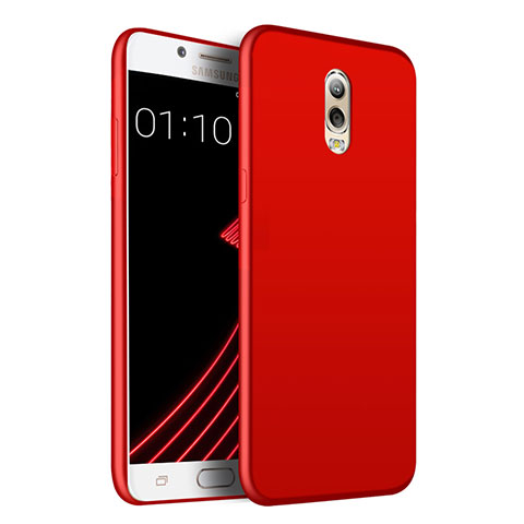 Cover Plastica Rigida Opaca per Samsung Galaxy C7 (2017) Rosso