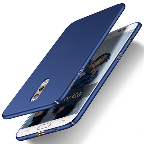 Cover Plastica Rigida Opaca per Samsung Galaxy C8 C710F Blu