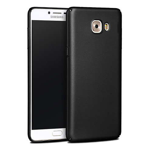 Cover Plastica Rigida Opaca per Samsung Galaxy C9 Pro C9000 Nero