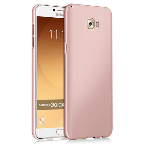 Cover Plastica Rigida Opaca per Samsung Galaxy C9 Pro C9000 Oro Rosa