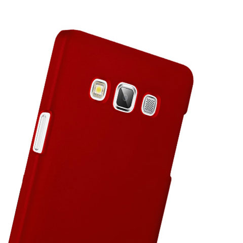 Cover Plastica Rigida Opaca per Samsung Galaxy DS A300G A300H A300M Rosso