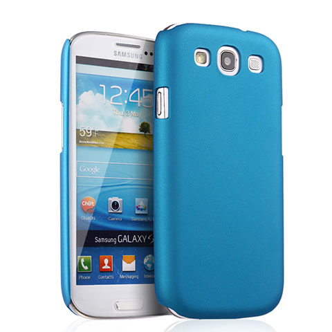 Cover Plastica Rigida Opaca per Samsung Galaxy S3 III LTE 4G Cielo Blu