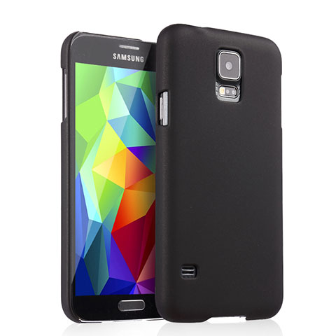 Cover Plastica Rigida Opaca per Samsung Galaxy S5 Duos Plus Nero