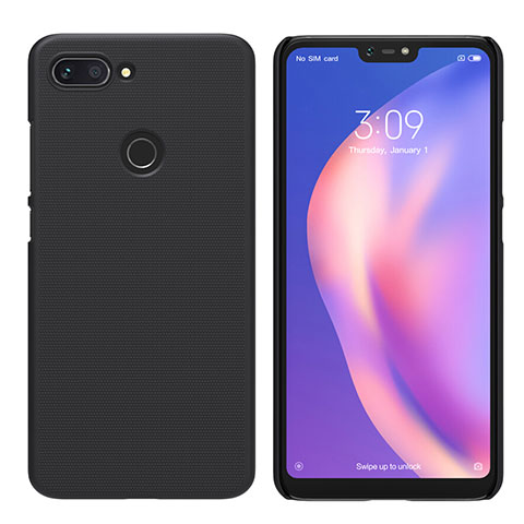 Cover Plastica Rigida Opaca per Xiaomi Mi 8 Lite Nero