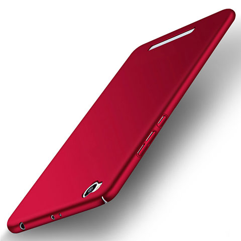 Cover Plastica Rigida Opaca per Xiaomi Redmi 3 Rosso