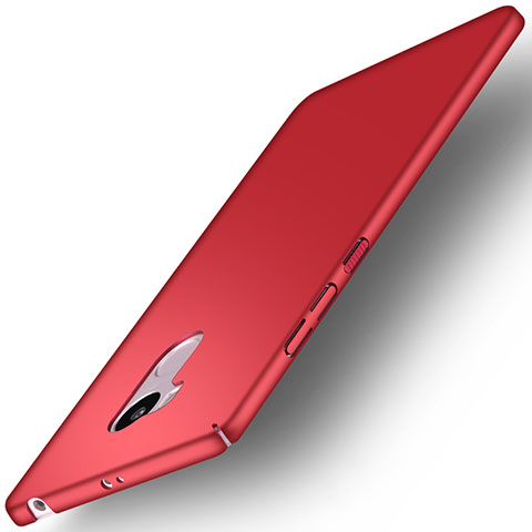 Cover Plastica Rigida Opaca per Xiaomi Redmi 4 Prime High Edition Rosso