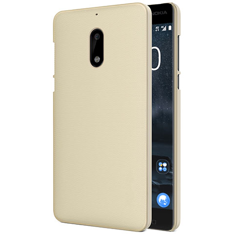 Cover Plastica Rigida Opaca R01 per Nokia 6 Oro