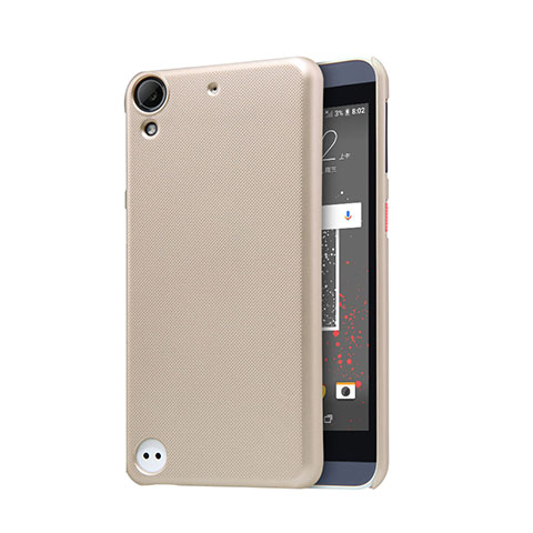 Cover Plastica Rigida Perforato per HTC Desire 630 Oro