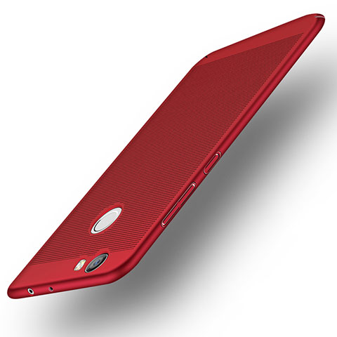 Cover Plastica Rigida Perforato per Huawei Nova Rosso