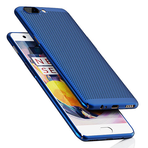 Cover Plastica Rigida Perforato per OnePlus 5 Blu