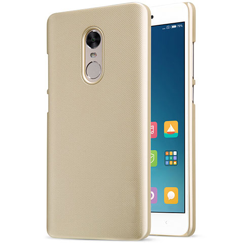 Cover Plastica Rigida Perforato per Xiaomi Redmi Note 4X Oro