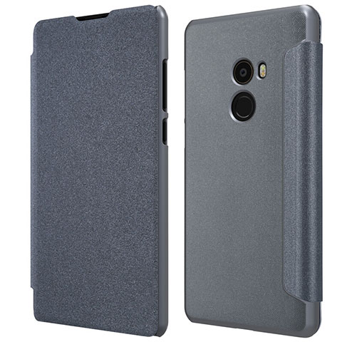 Cover Portafoglio In Pelle con Supporto per Xiaomi Mi Mix Evo Nero