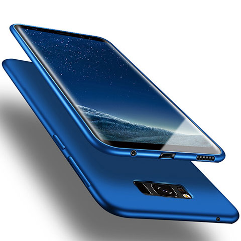 Cover Silicone Morbida Lucido per Samsung Galaxy S8 Blu