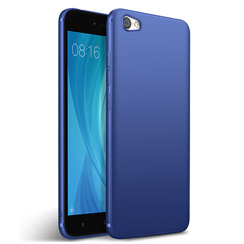 Cover Silicone Morbida Lucido per Xiaomi Redmi Note 5A Standard Edition Blu