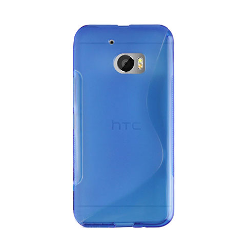 Cover Silicone Morbida S-Line per HTC 10 One M10 Blu